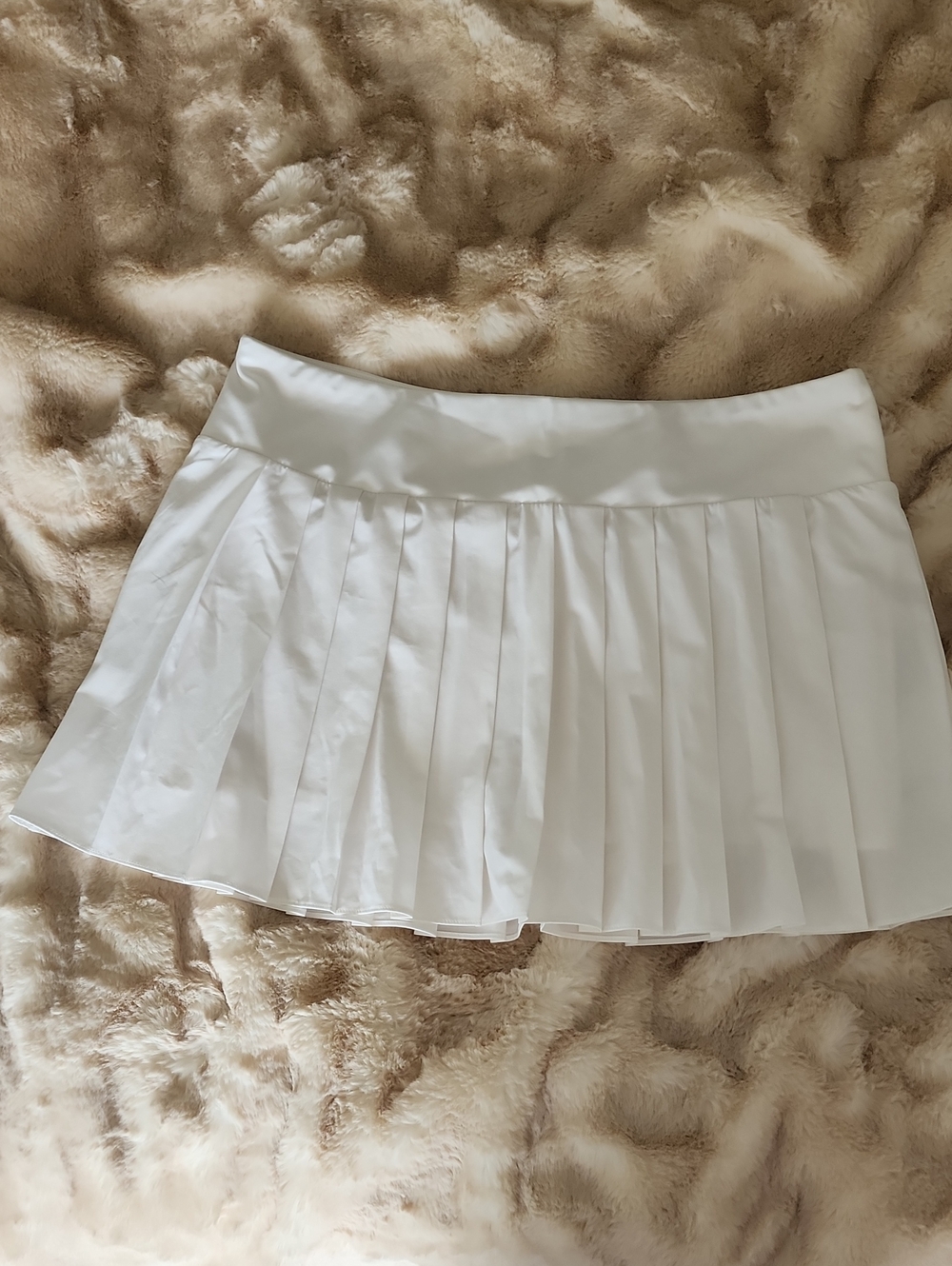 Tommy Bahama White Pleated Mini Skirt/skort